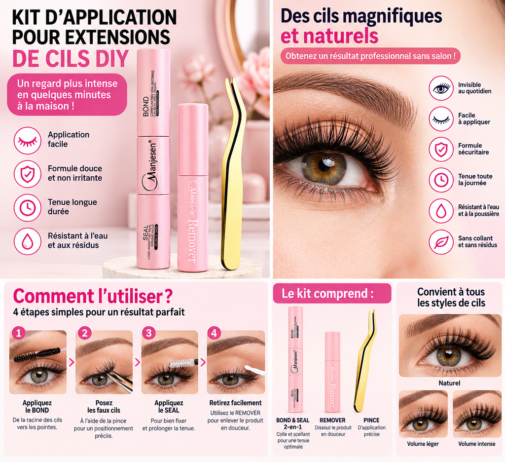 Kit d'extension de cils