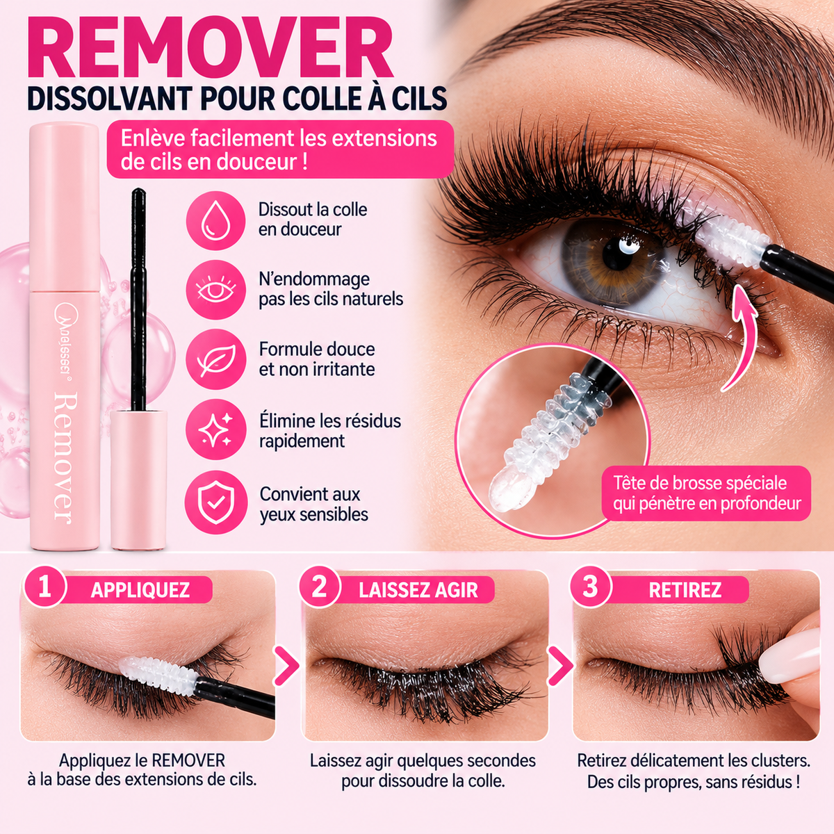Kit d'extension de cils