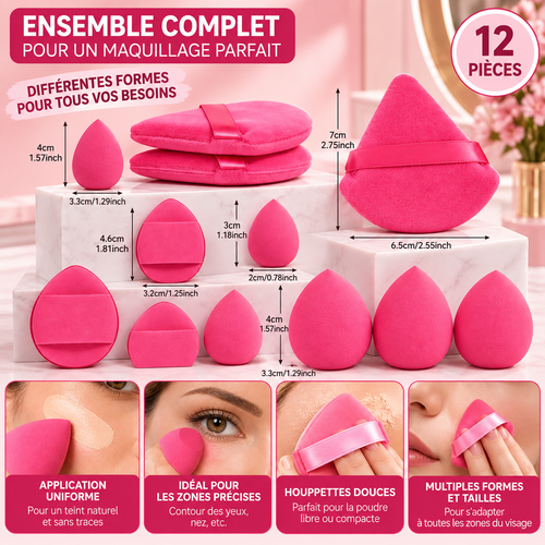 Éponges à maquillage tout usage