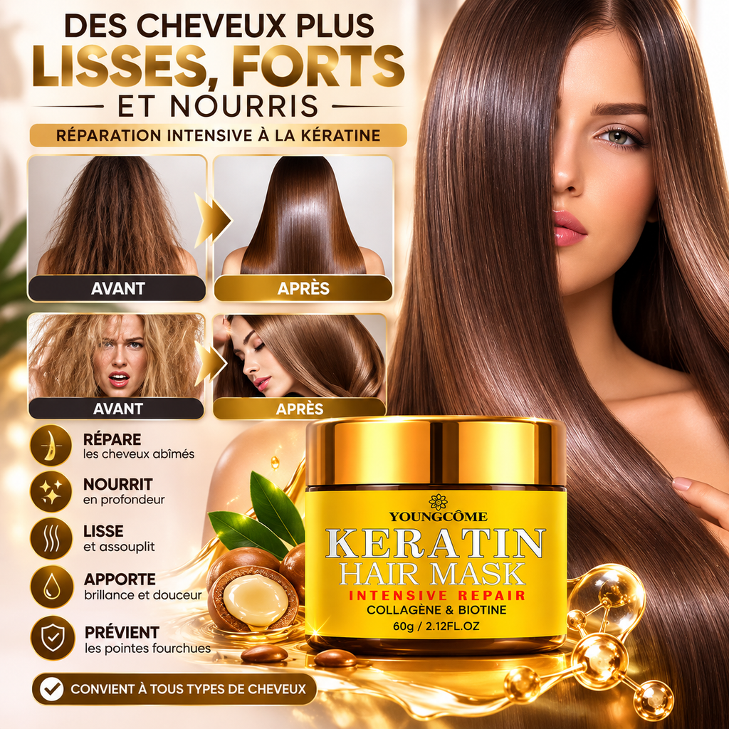 Huile essentielle nourrissante pour cheveux