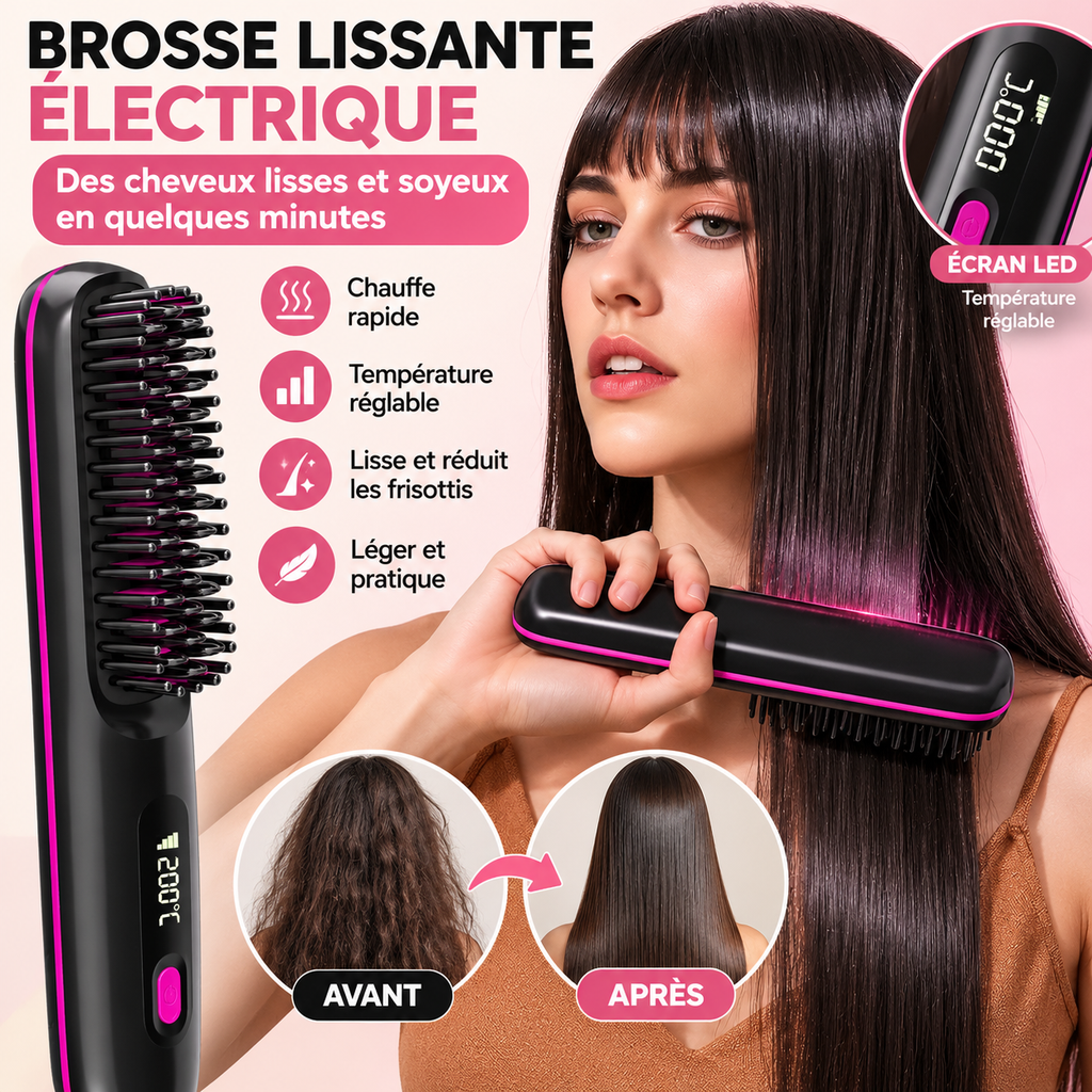 Peigne de coiffage portable
