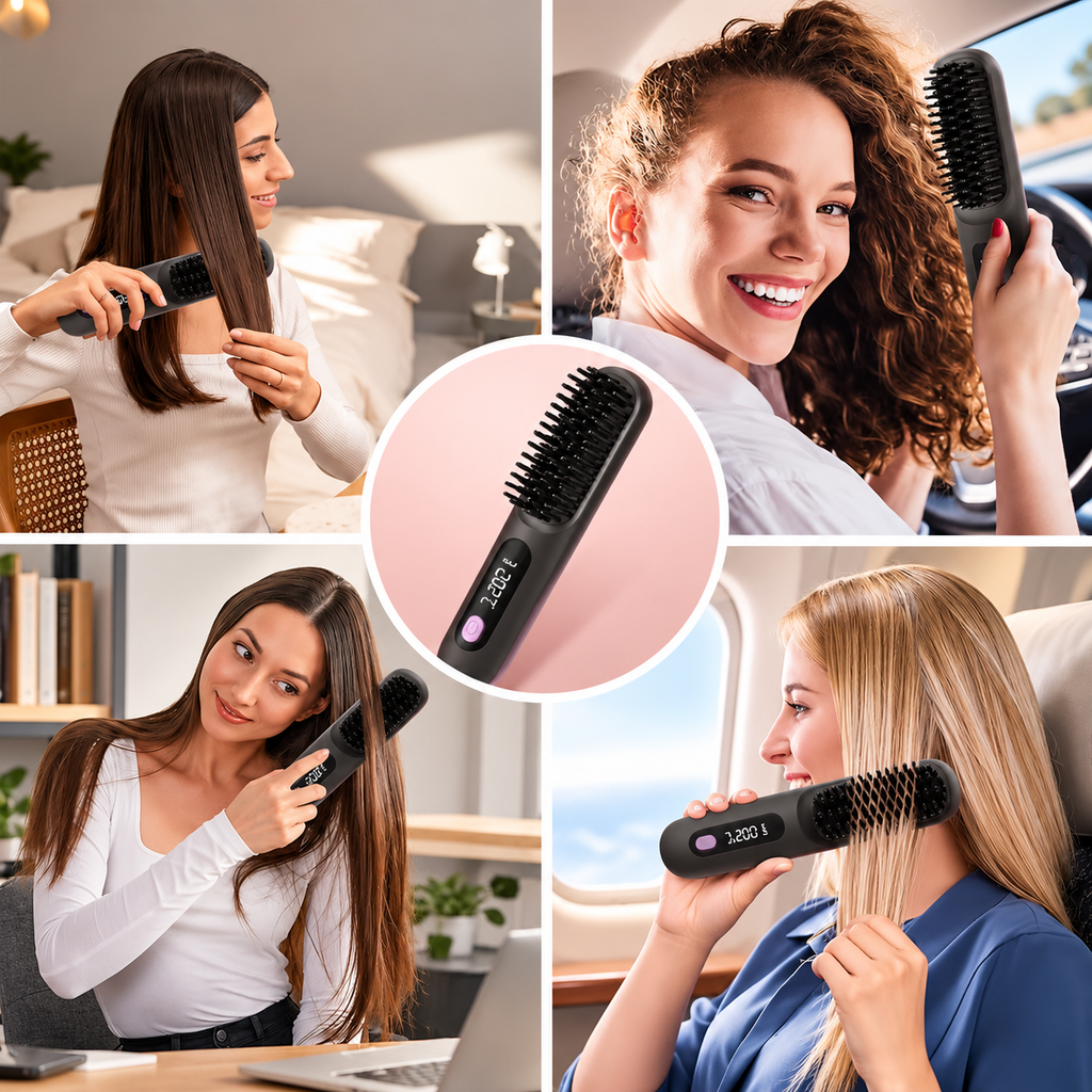 Peigne de coiffage portable